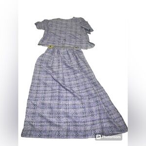 Vintage (never worn) Petites by Willi Blouse/Ankle Skirt